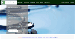 Desktop Screenshot of monctonnaturopathic.com
